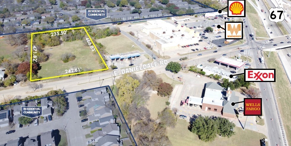 More Photos Of 417 E Danieldale Rd, Duncanville Land For Lease