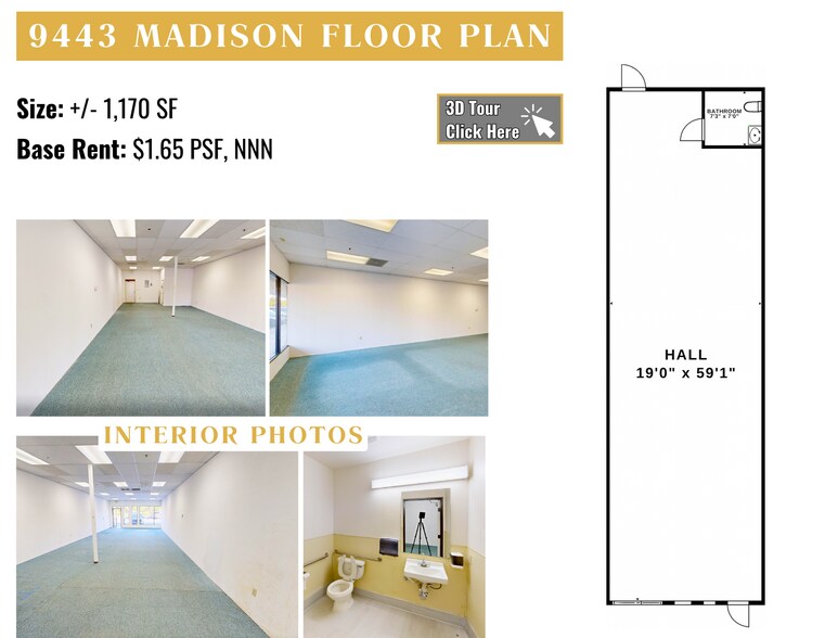 More Photos Of 9407-9417 Madison Ave, Orangevale Unknown For Lease