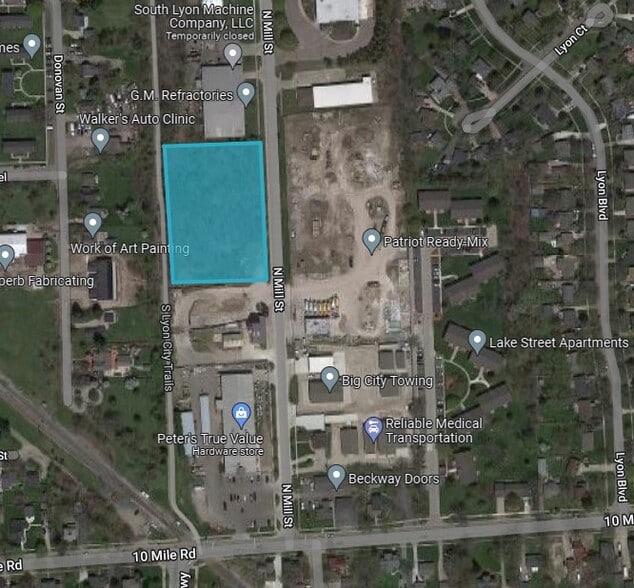 Primary Photo Of 0 N Mill St, South Lyon Land For Sale