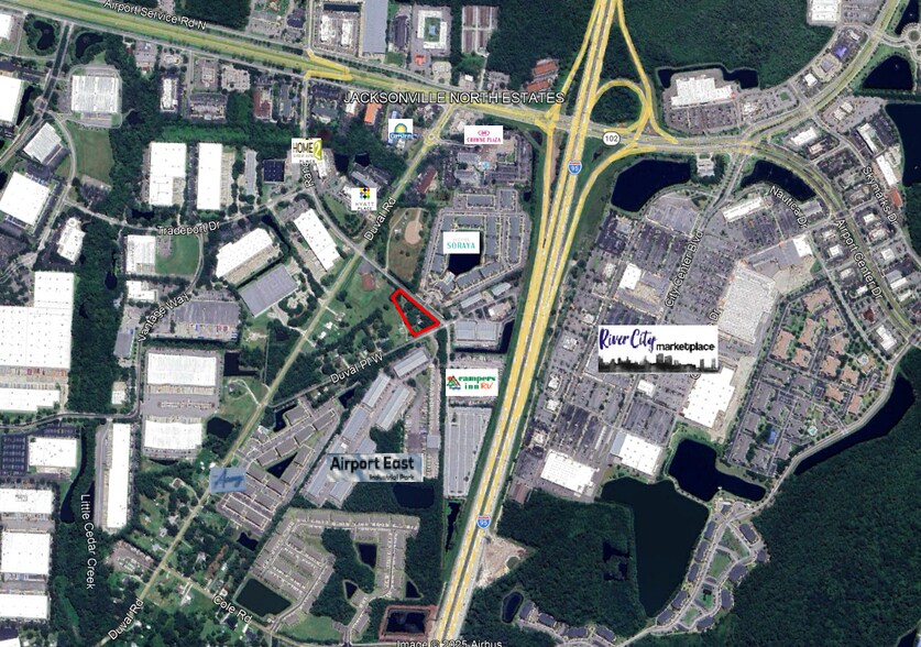 Primary Photo Of 14471 Duval Pl W, Jacksonville Land For Sale