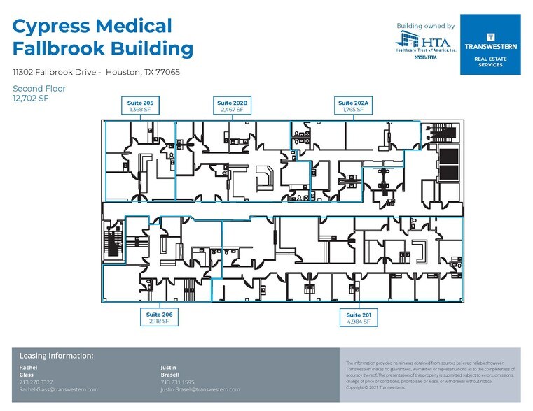 Primary Photo Of 11302 Fallbrook Dr, Houston Medical For Lease