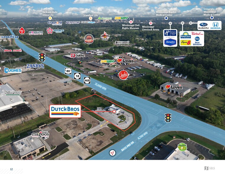 More Photos Of 220 Bass Pro Dr, Pearl Fast Food For Sale