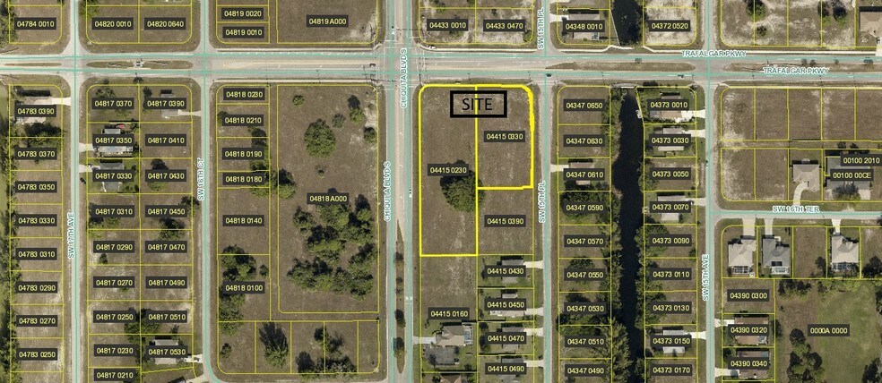 Primary Photo Of 1609 Chiquita Blvd, Cape Coral Land For Sale
