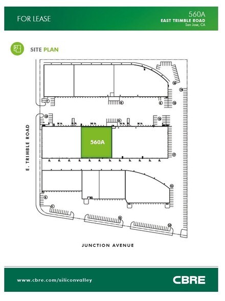 More Photos Of 550-560 E Trimble Rd, San Jose Warehouse For Lease