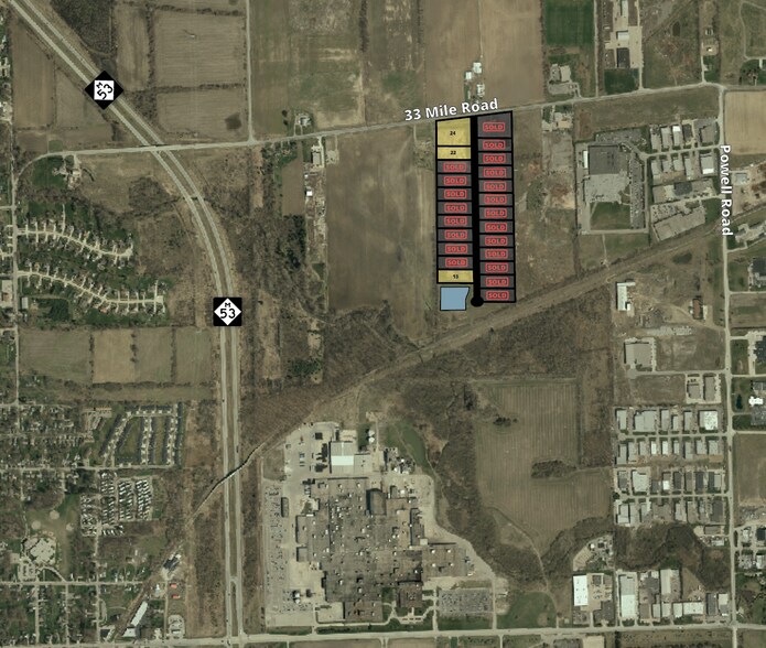 Primary Photo Of 33 Mile Rd & M-53, Bruce Township Land For Sale