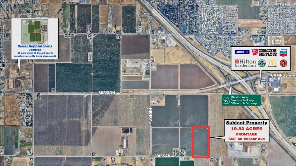 More Photos Of 0 Vassar Avenue, Merced Land For Sale