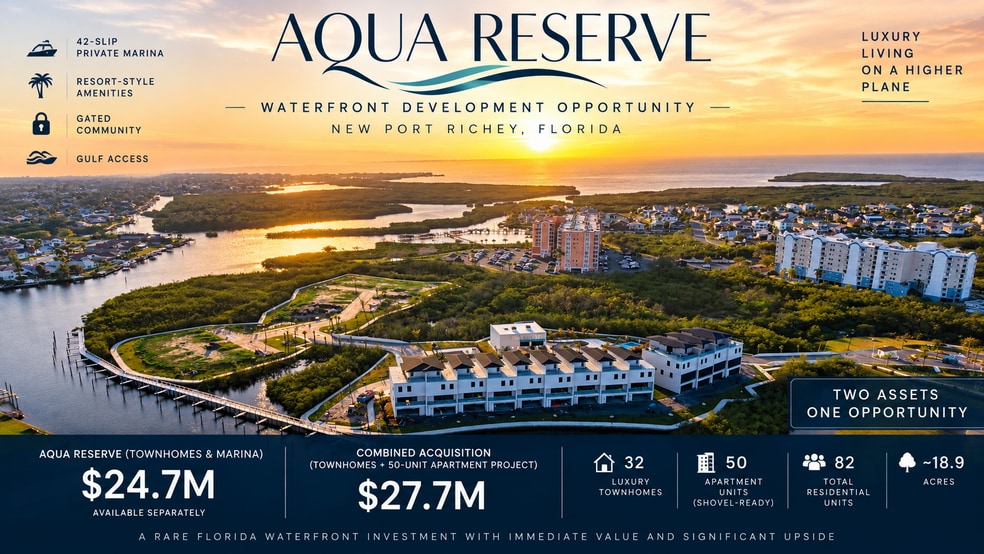 Primary Photo Of 5951 Aqua Reserve Blvd, New Port Richey, FL 34652-8400, New Port Richey Land For Sale