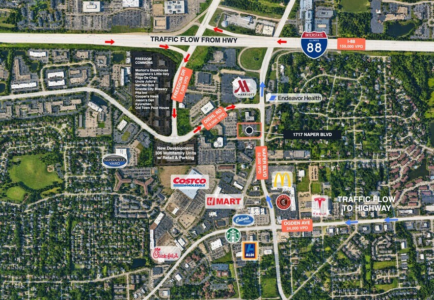 More Photos Of 1717 N Naper Blvd, Naperville Land For Lease
