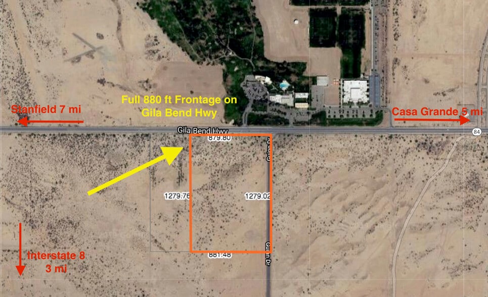W Gila Bend Hwy, Casa Grande, AZ 85193 Land For Sale