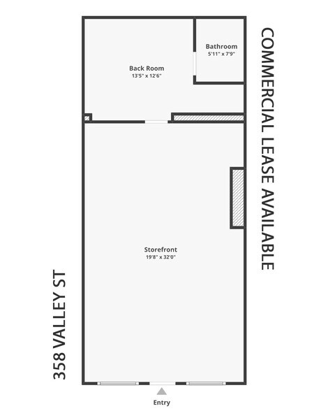 More Photos Of 358 Valley St, Scottsville Storefront For Lease