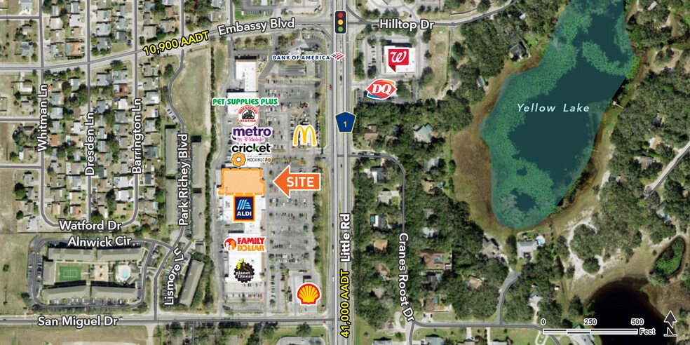 Primary Photo Of 9023-9217 Little Rd, New Port Richey General Retail For Lease