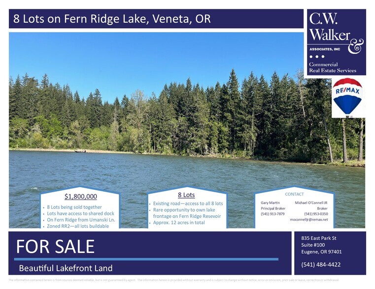 Primary Photo Of Umanski Ln, Veneta Land For Sale