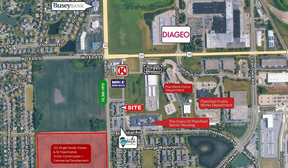 More Photos Of 14421 S Wallin Dr, Plainfield Freestanding For Lease