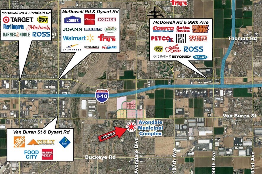 More Photos Of S Avondale Blvd & W Coldwater Springs Blvd, Avondale Land For Sale