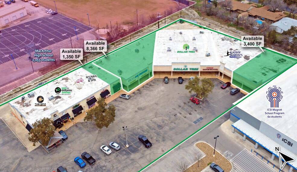 More Photos Of 3131-3175 Nacogdoches Rd, San Antonio Service Station For Lease