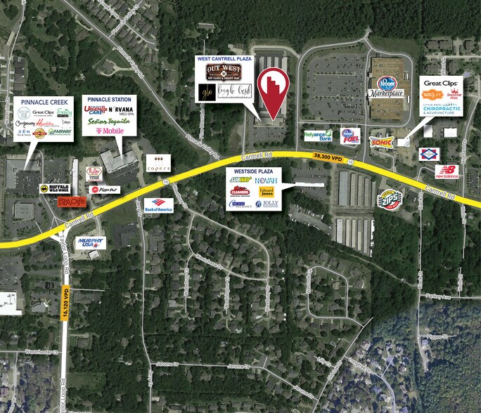 More Photos Of 14300 Cantrell Rd, Little Rock Unknown For Lease