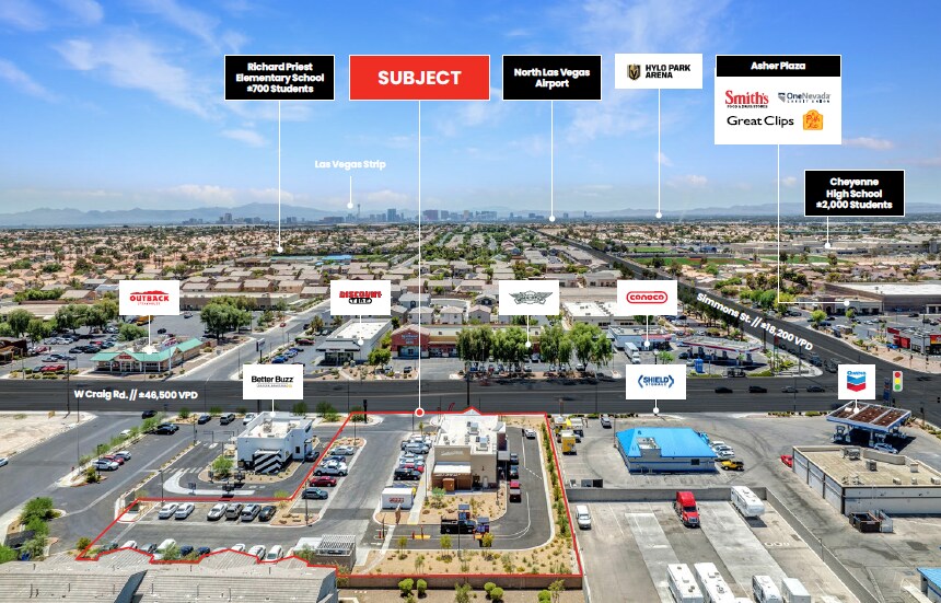 More Photos Of 2732 Craig rd, North Las Vegas Fast Food For Sale