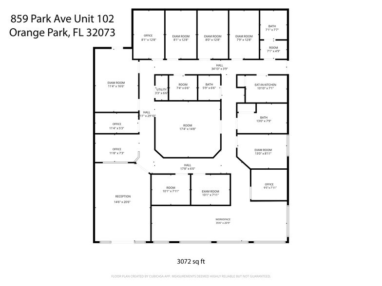 More Photos Of 859 Park Ave, Orange Park Medical For Sale