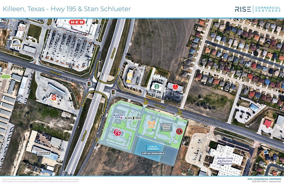 More Photos Of Highway 195 & Stan Schlueter Loop, Killeen Land For Lease