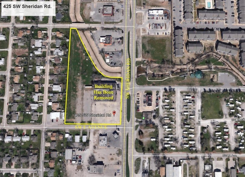 Primary Photo Of 425 SW Sheridan Rd, Lawton Land For Sale