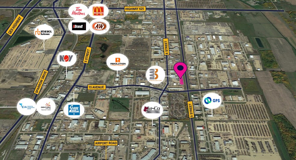 More Photos Of 1507 8 St, Nisku Land For Lease