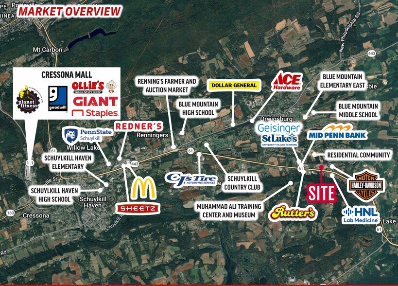 More Photos Of Route 61, Orwigsburg General Retail For Lease