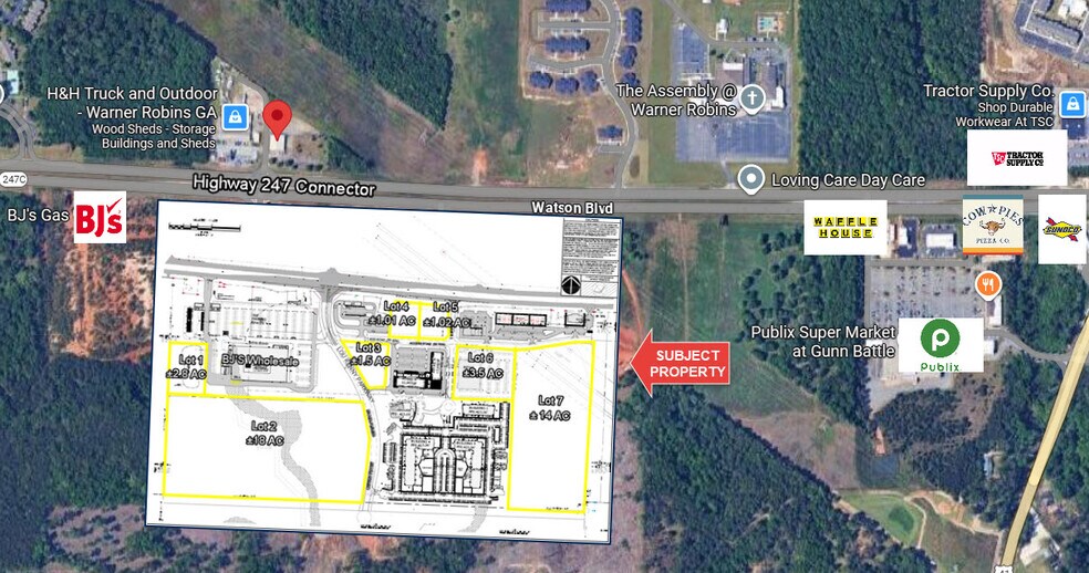 More Photos Of 6110 Watson Blvd, Byron Land For Sale