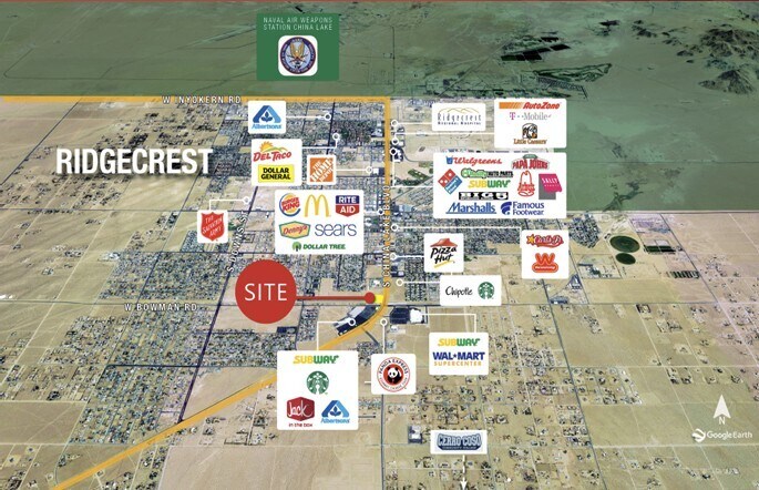 More Photos Of 899 S China Lake Blvd, Ridgecrest Land For Sale