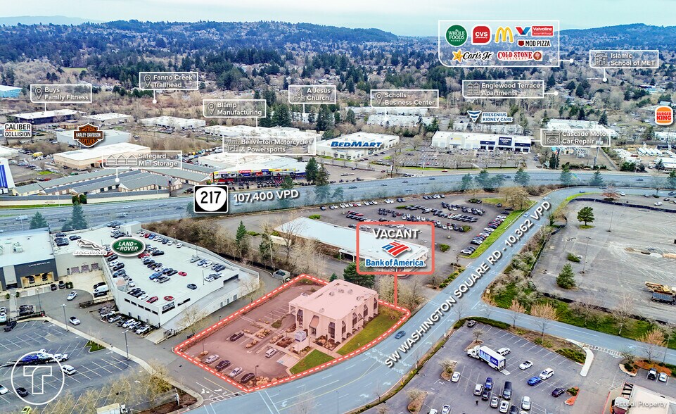 More Photos Of 10101 SW Washington Square Rd, Portland Bank For Lease