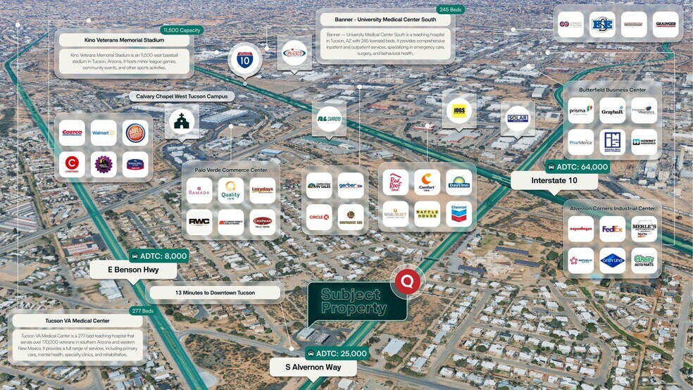 More Photos Of 5642 S Alvernon Way, Tucson Convenience Store For Sale