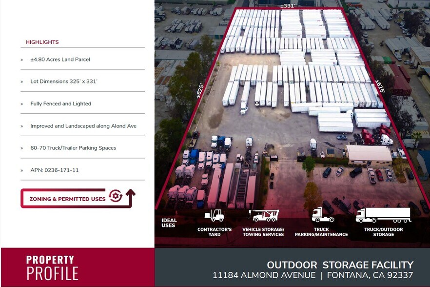 More Photos Of 11184 Almond Ave, Fontana Land For Lease