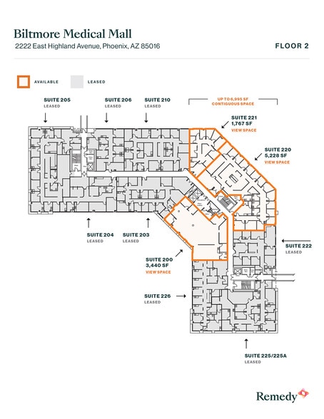 More Photos Of 2222 E Highland Ave, Phoenix Medical For Lease