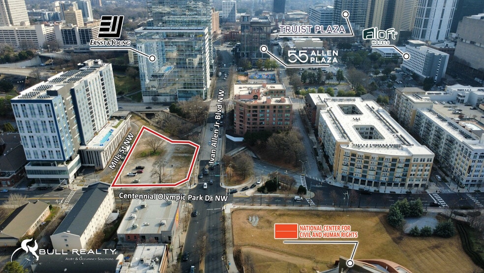 More Photos Of 377 Centennial Olympic Park NW dr, Atlanta Land For Sale
