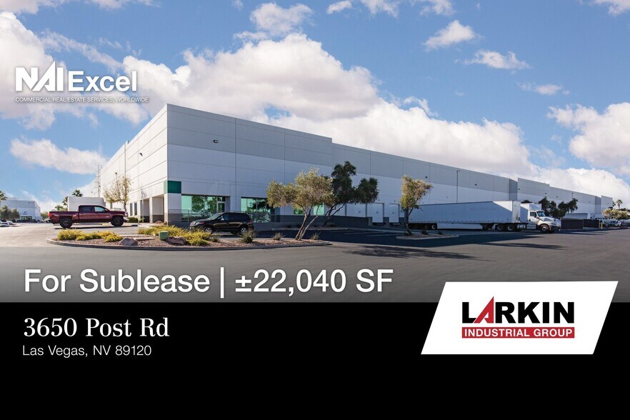 Primary Photo Of 3650 E Post Rd, Las Vegas Warehouse For Lease