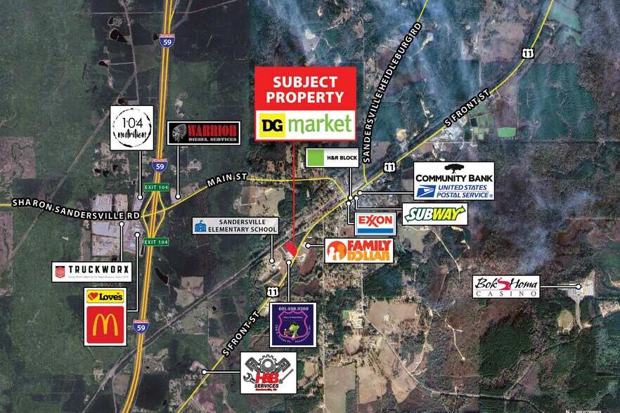 More Photos Of 588 S Front St, Sandersville Freestanding For Sale