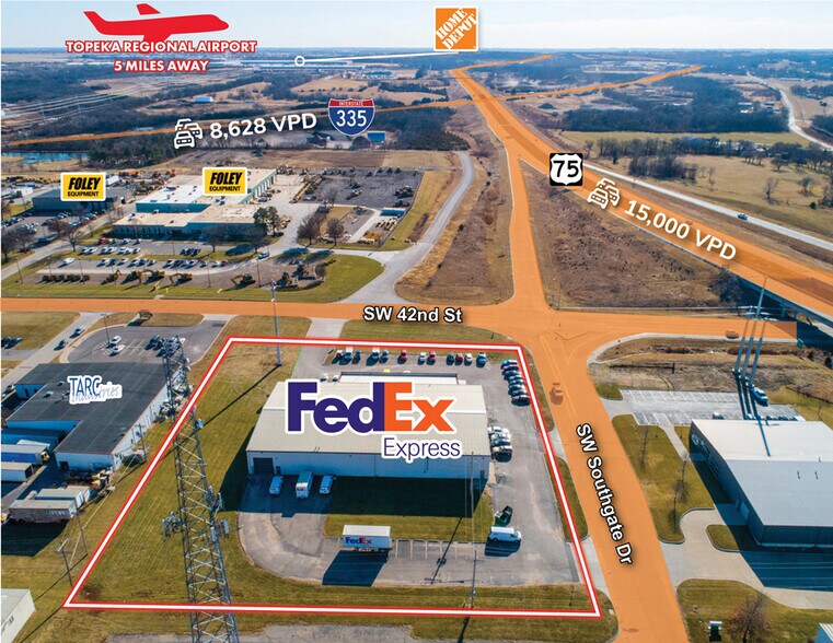 More Photos Of 1850 SW 42nd St, Topeka Distribution For Sale