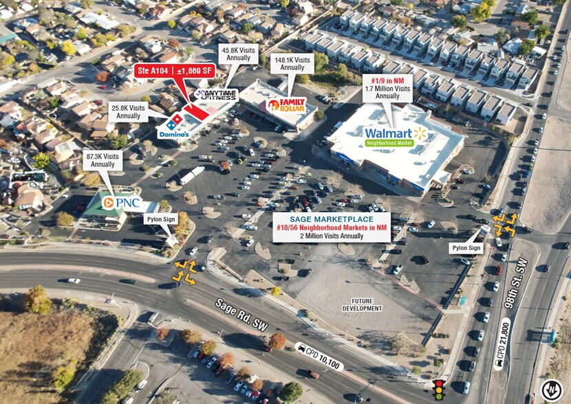 More Photos Of 9550 Sage Rd SW, Albuquerque Freestanding For Lease