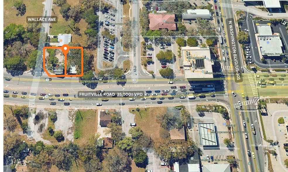 Primary Photo Of 2044 Fruitville Road & 223 Wallace ave, Sarasota Land For Sale