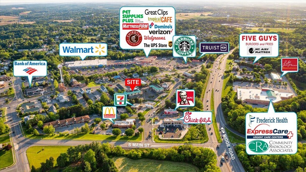 More Photos Of 1604 Ridgeside Dr, Mount Airy Storefront Retail Office For Sale