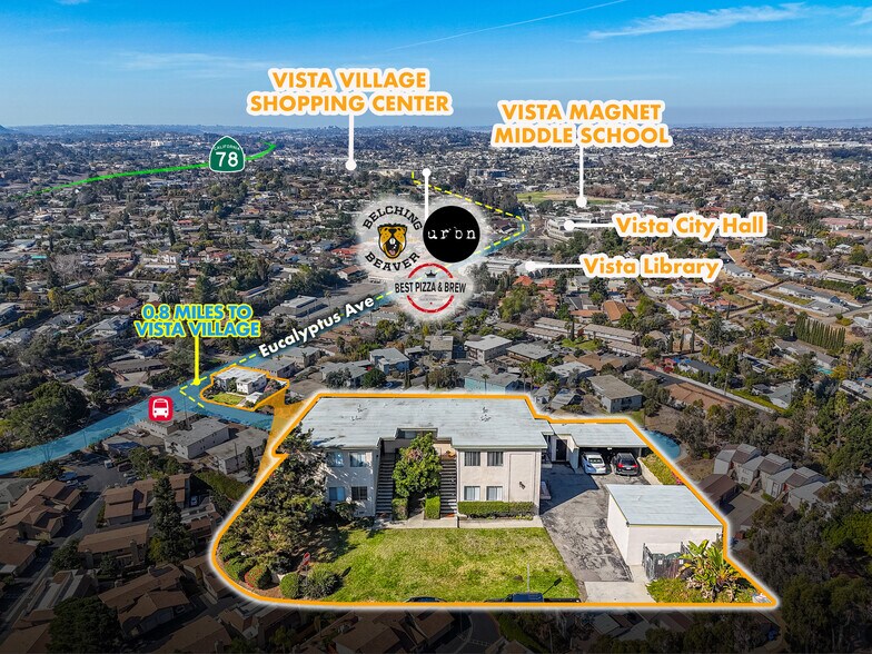 Primary Photo Of 850 Eucalyptus Ave, Vista Multifamily For Sale