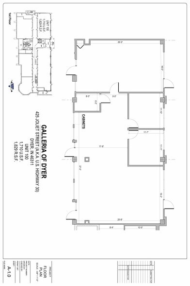 More Photos Of 425 Joliet St, Dyer Unknown For Lease