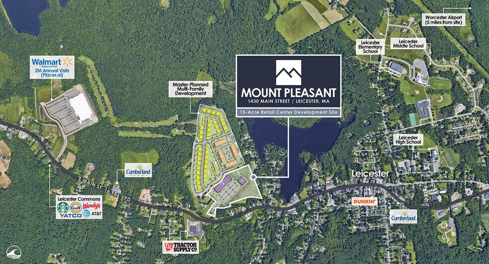 More Photos Of 1430 Main St, Leicester Freestanding For Sale