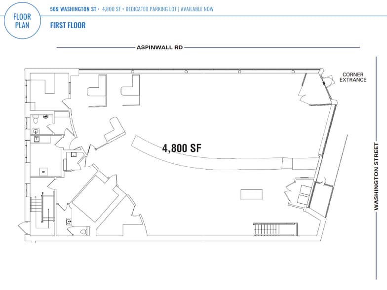 More Photos Of 569 Washington St, Boston Bank For Lease
