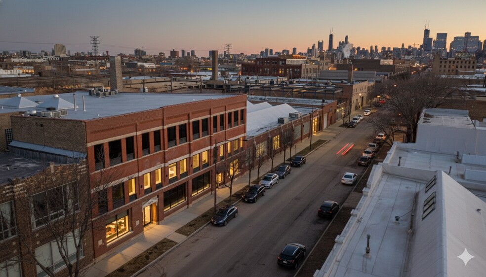 Primary Photo Of 2130-2140 W Fulton St, Chicago Flex For Lease