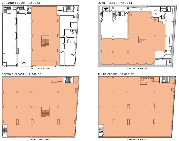 More Photos Of 100 E 170th St, Bronx Freestanding For Lease