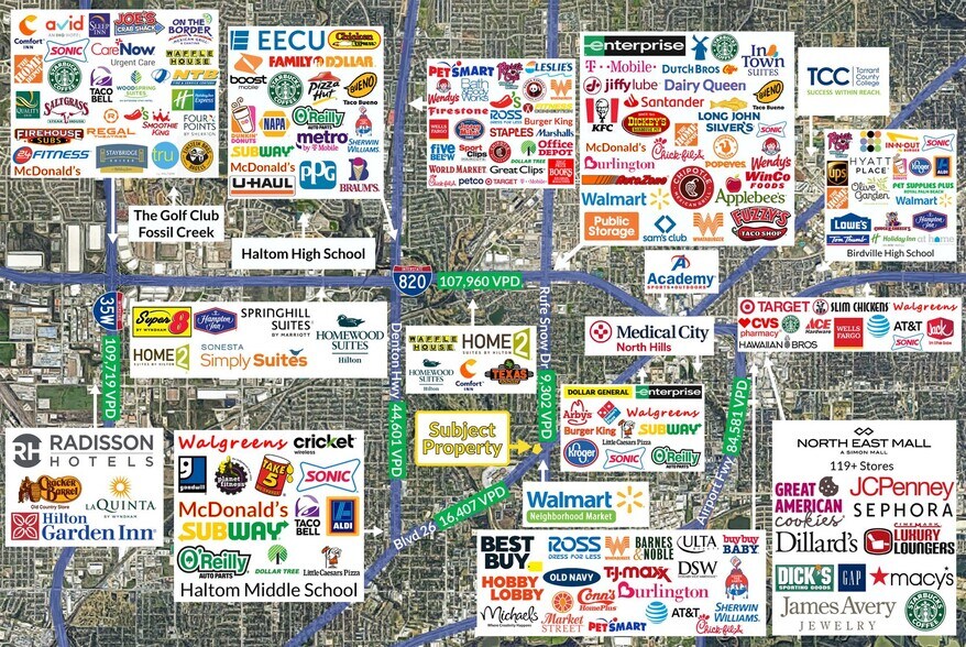 More Photos Of 6601 Grapevine Hwy, North Richland Hills General Retail For Sale