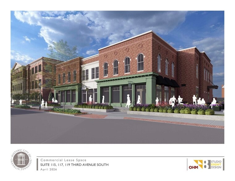 Primary Photo Of 115-119 3rd Ave S Ave, Franklin Storefront For Lease