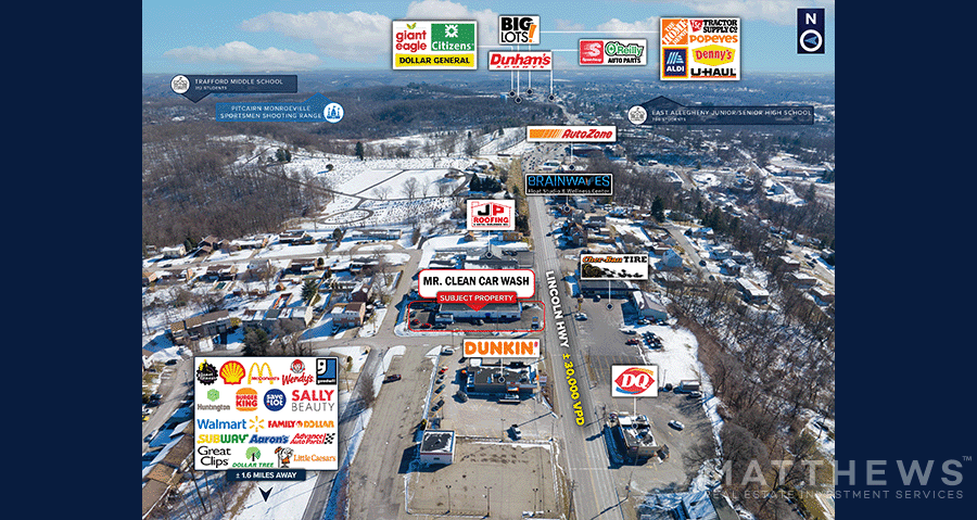 More Photos Of 1125 Lincoln Hwy, North Versailles Carwash For Sale