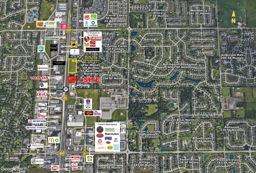 Primary Photo Of 13682 Bent Grass Ln, Fishers Land For Lease