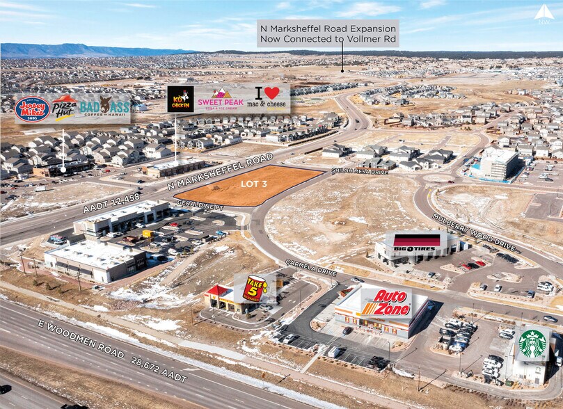 More Photos Of Woodman Rd, Colorado Springs Land For Sale
